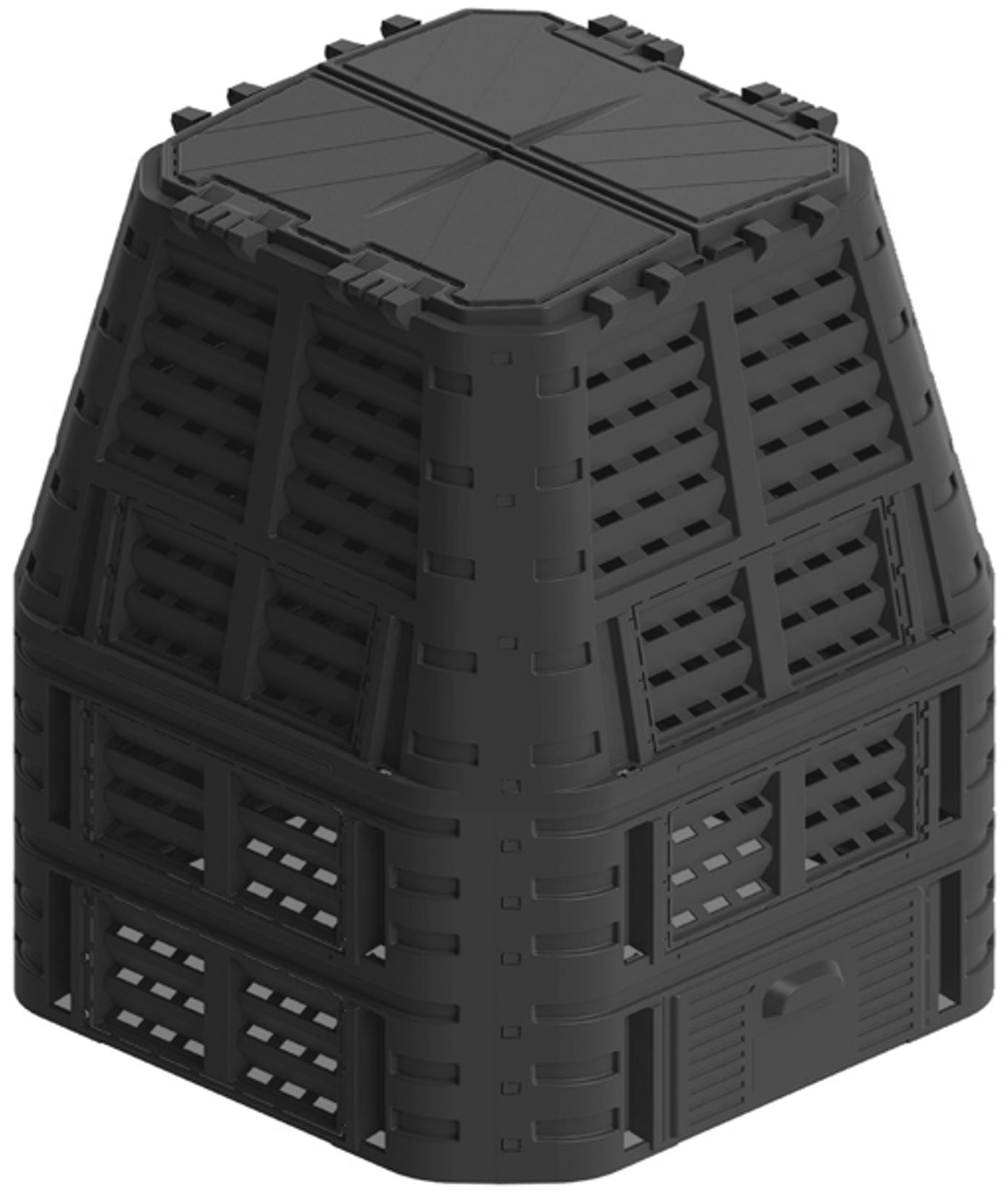 Rojaplast Kompostér 1000 l – čierny