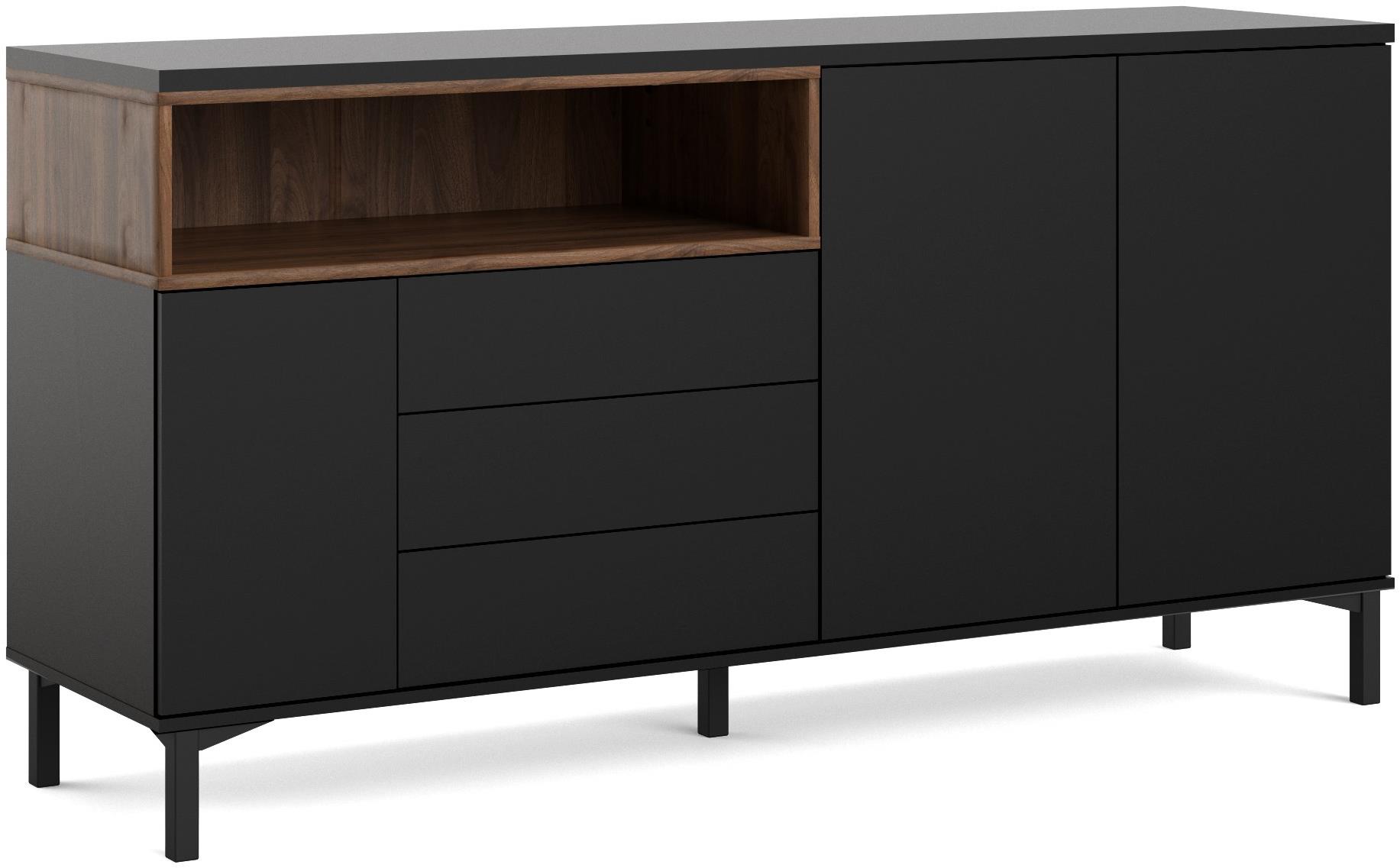 Falco Komoda Atrei 178 čierna/orech