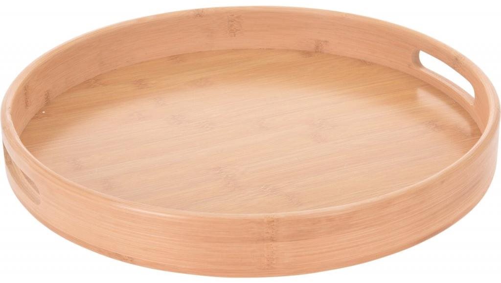 Koopman Bambusový podnos priemer 40 cm