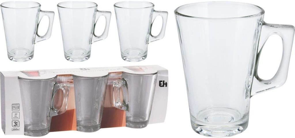 Koopman SET COFFE TEA 3 ks pohárov
