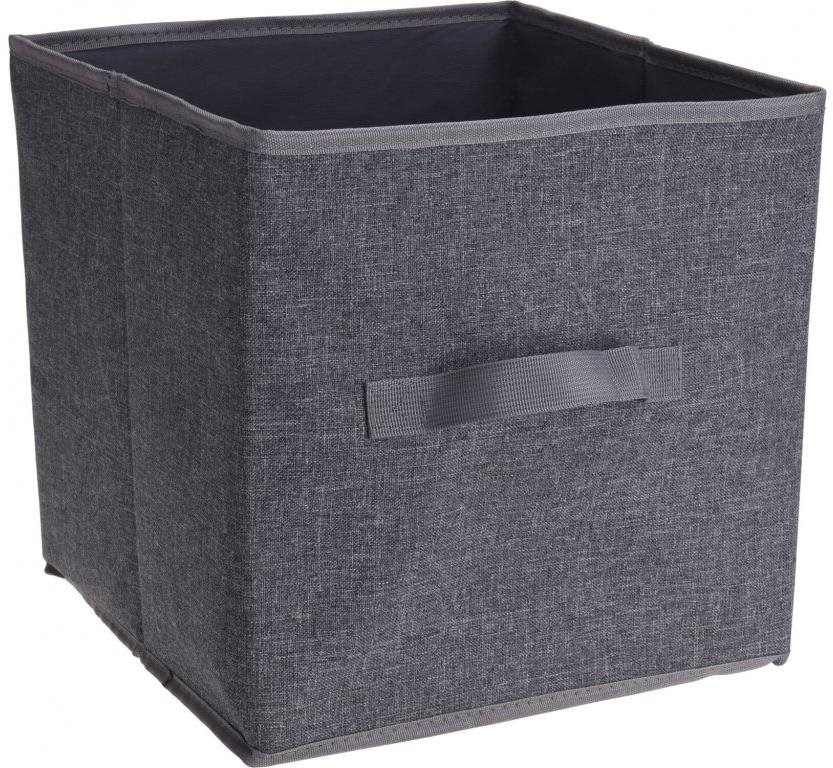 Koopman Skladovací box sivý 30x30 cm