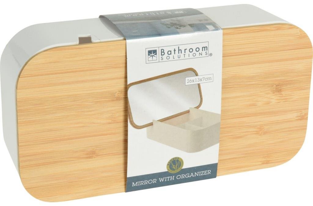 Koopman Organizér so zrkadlom obdĺžnik 26 × 13 × 7 cm