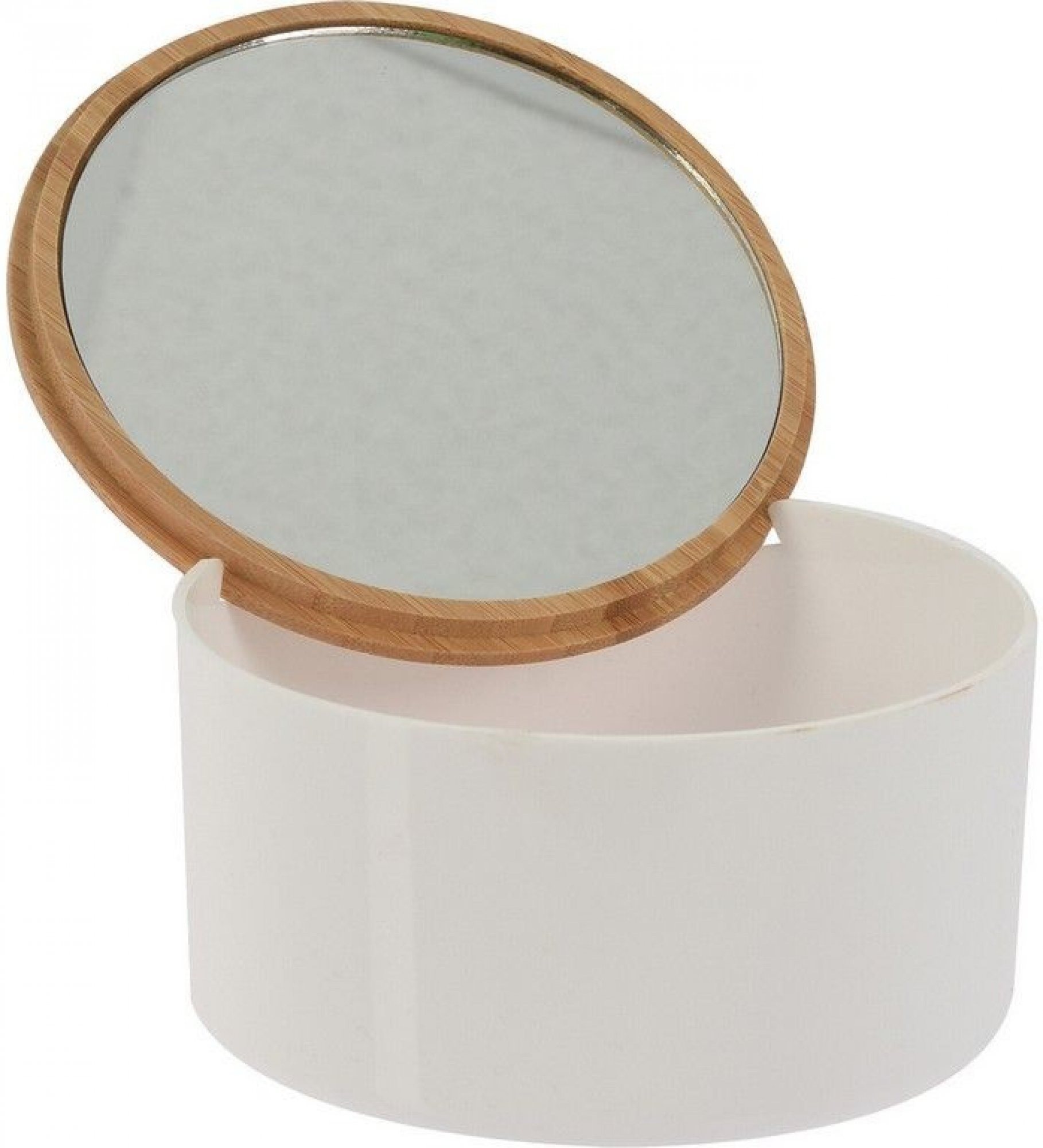Koopman Organizér so zrkadlom okrúhly 13 × 13 × 7 cm