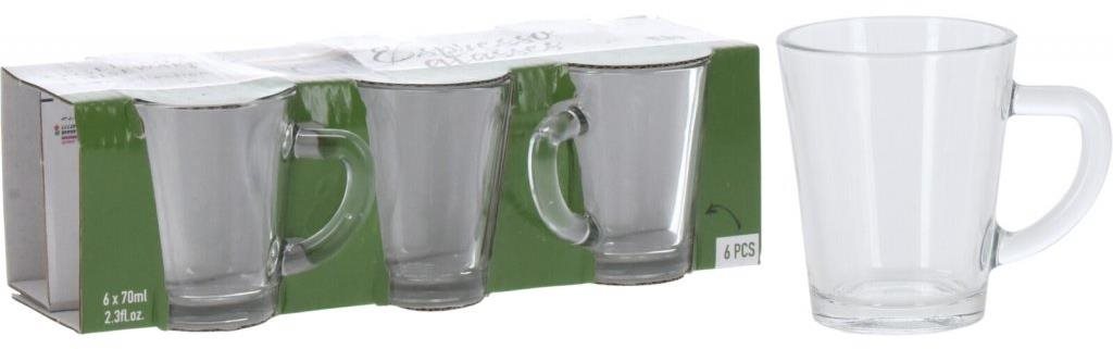 Koopman Coffee Espresso sada pohárov 70 ml – 6 ks
