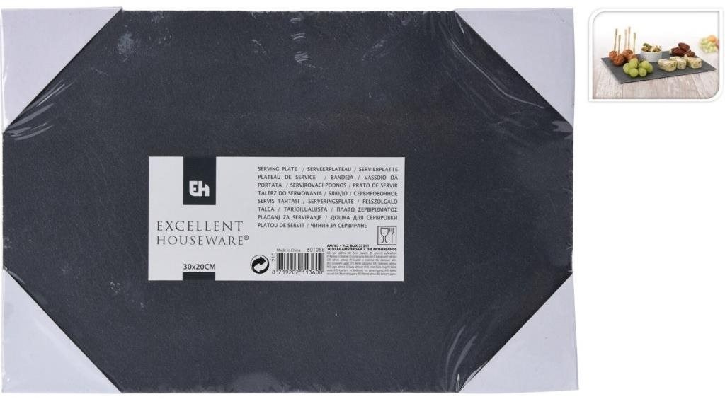Koopman Bridlicová servírovacia doska 30 × 20 cm