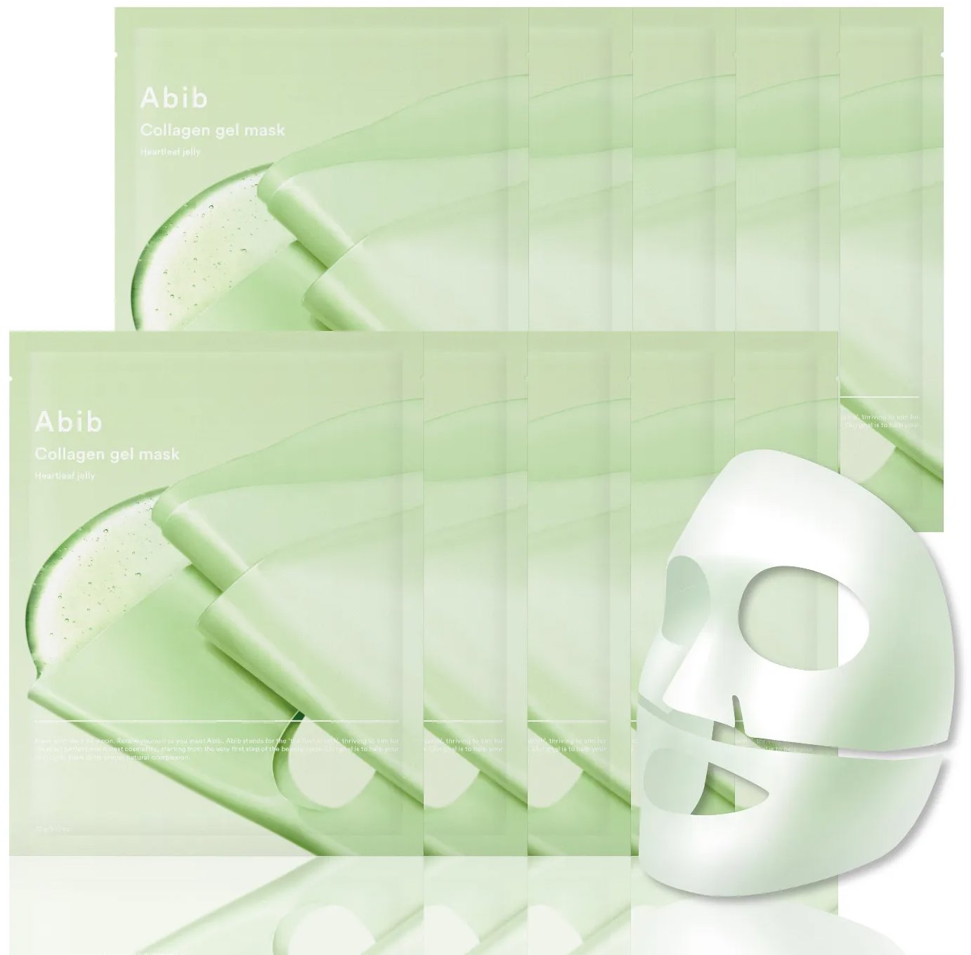 ABIB Collagen Gel Mask Heartleaf Jelly 4× 35 g