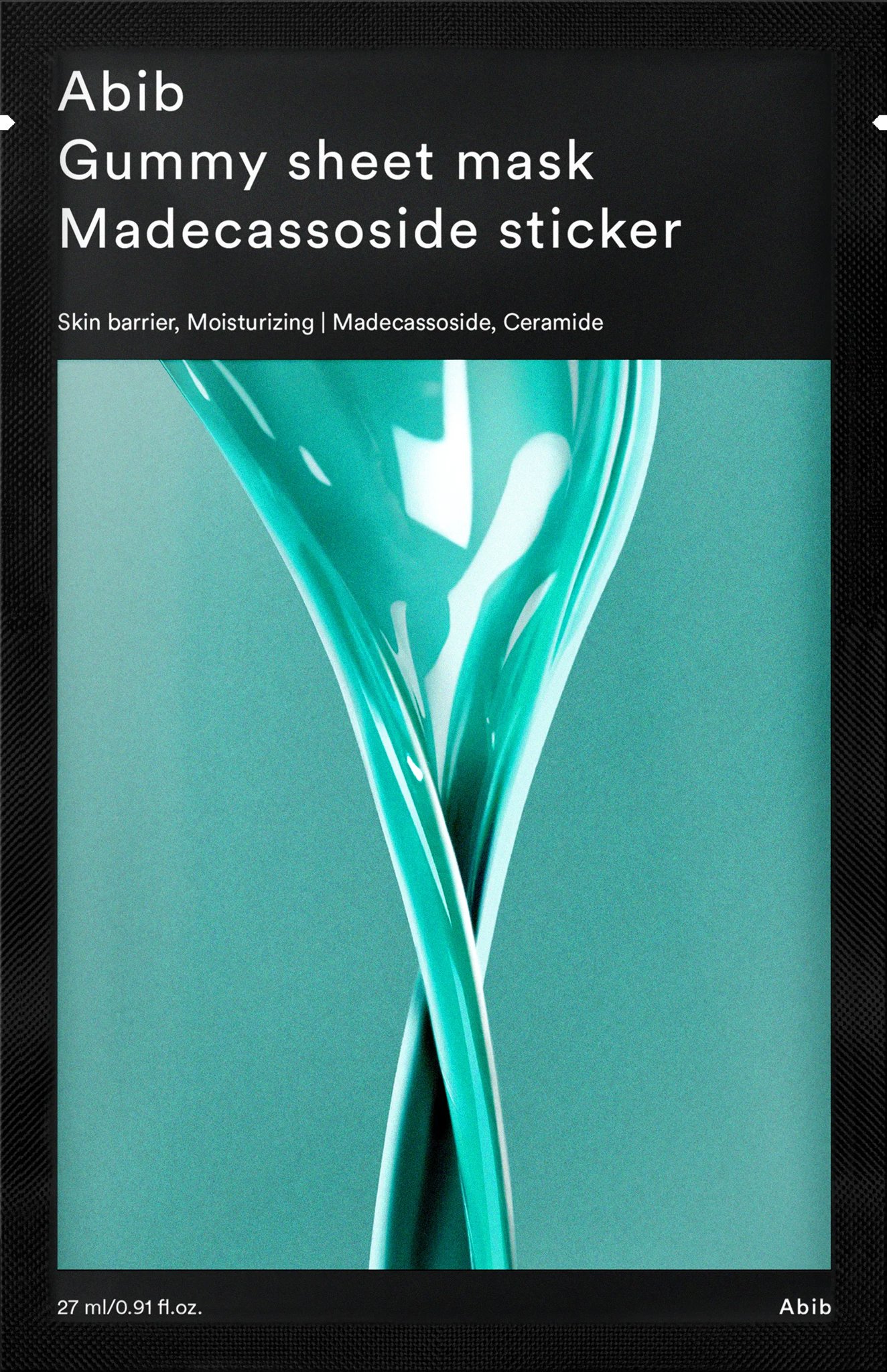 ABIB Gummy Sheet Mask Mdecassoside Sticker 27 ml