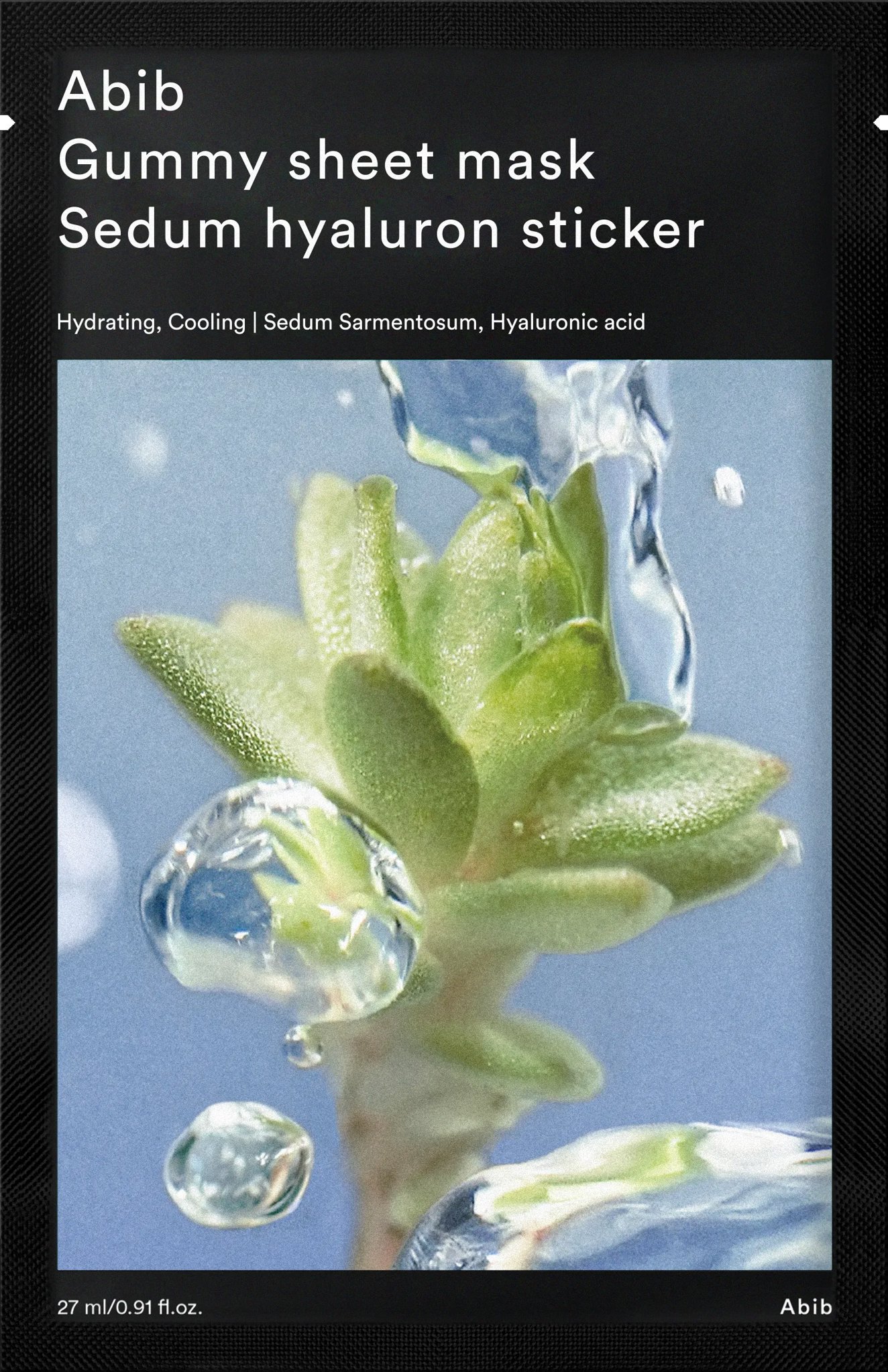 ABIB Gummy Sheet Mask Sedum Hyaluron Sticker 27 ml