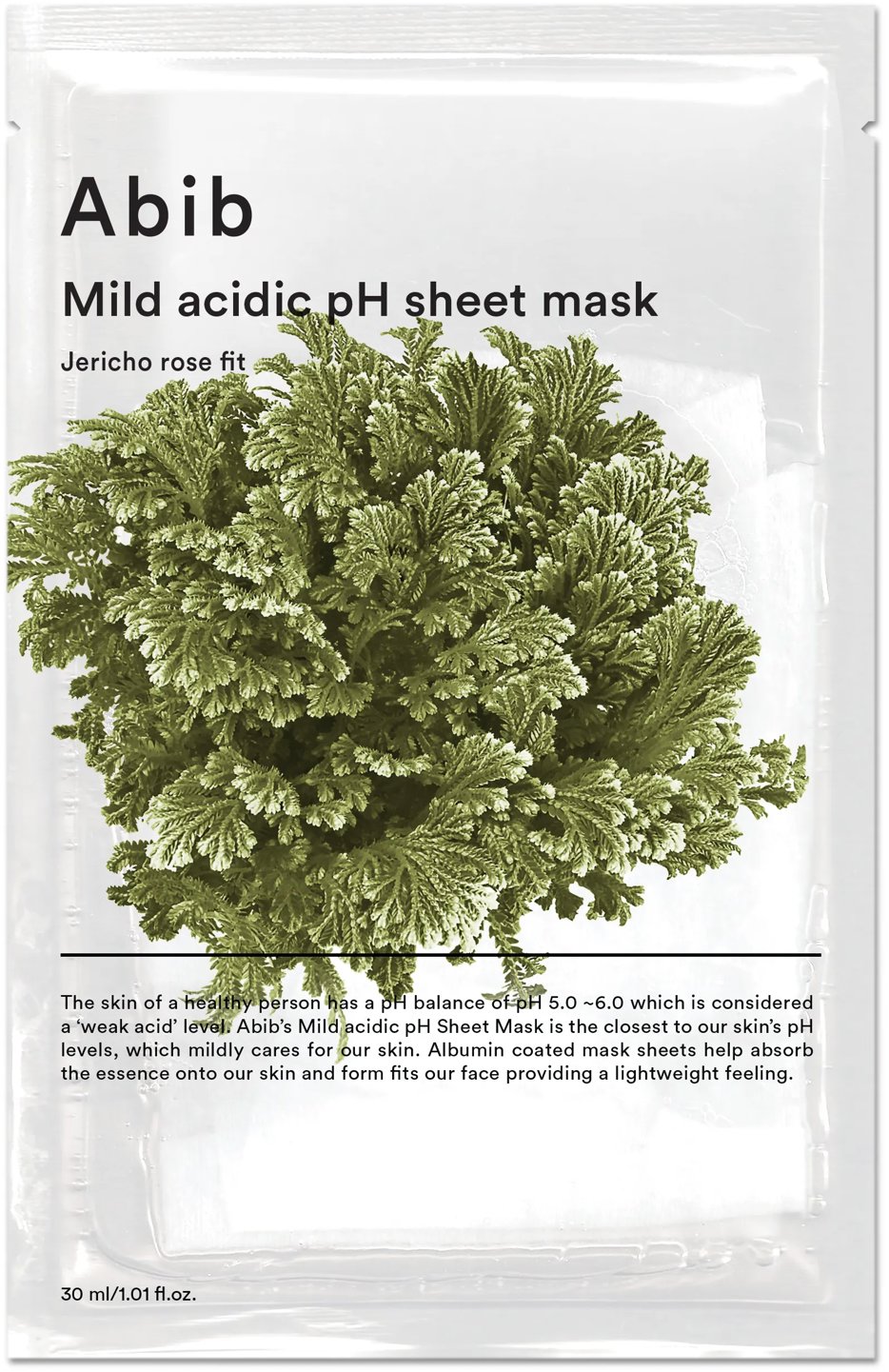ABIB Mild Acidic pH Sheet Mask Jericho Rose Fit 30 ml