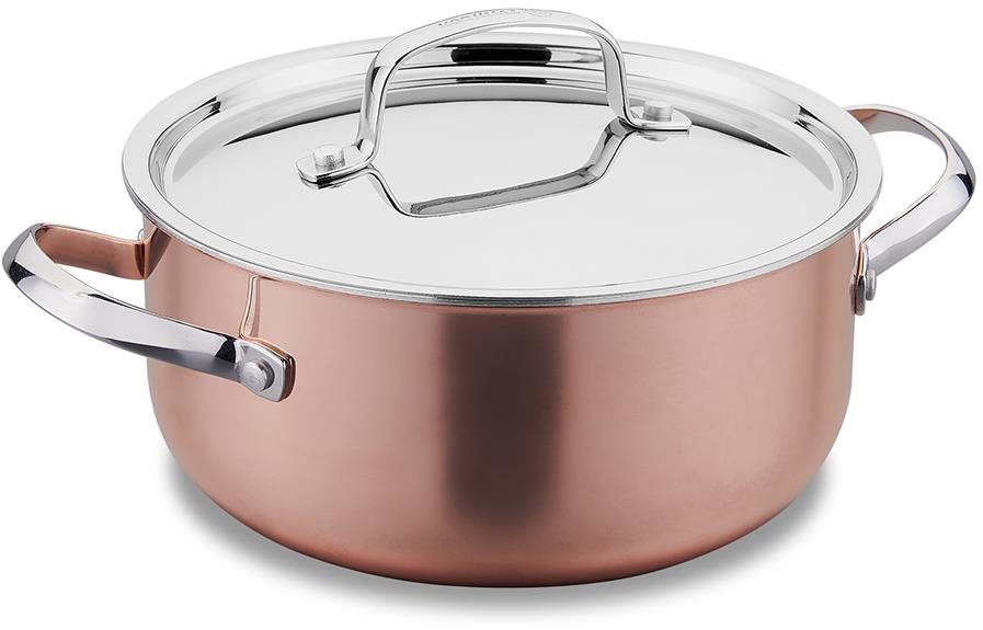 Korkmaz Divani - medený hrniec 20 cm