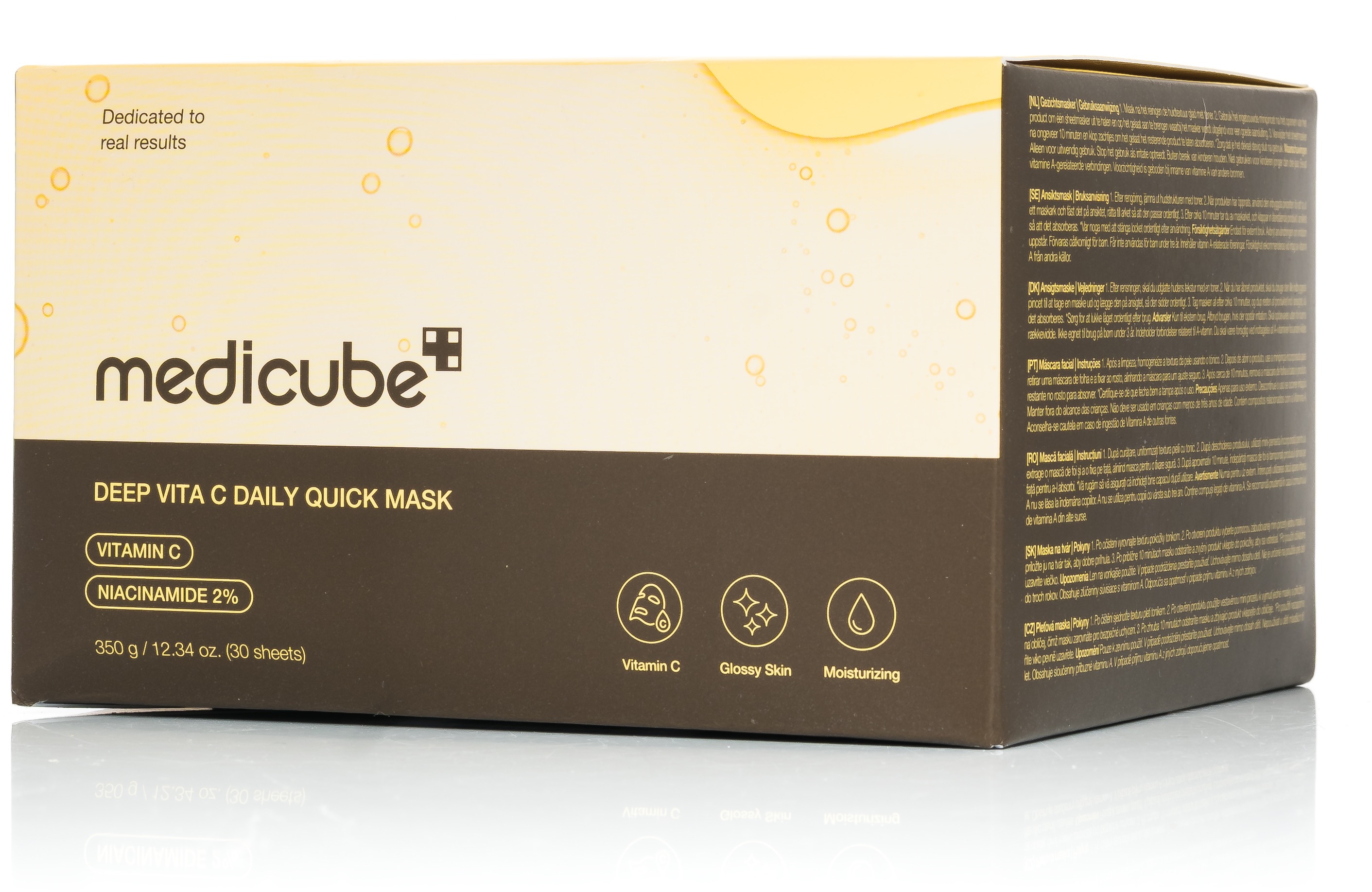 MEDICUBE Deep Vita C Daily Quick Mask 30 ks (300 g)