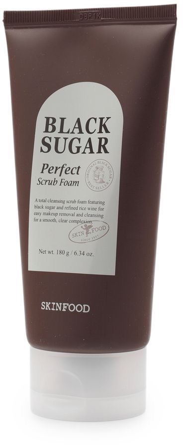 SKINFOOD Black Sugar Perfect Scrub Foam 180 ml