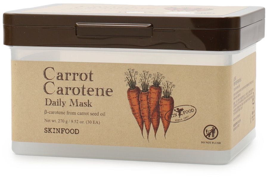 SKINFOOD Carrot Carotene Daily Mask 30 ks (270 g)