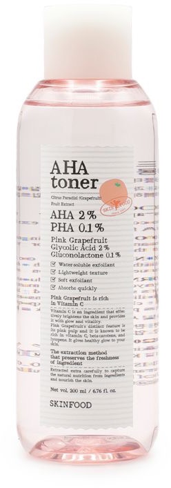SKINFOOD Pink Grapefruit AHA Toner 200 ml