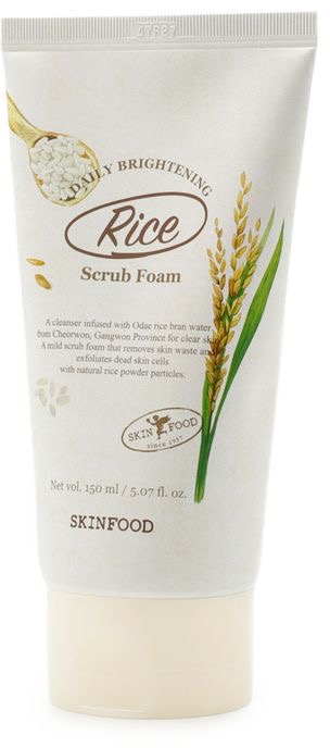 SKINFOOD Rice Daily Brightening Scrub Foam 150 ml