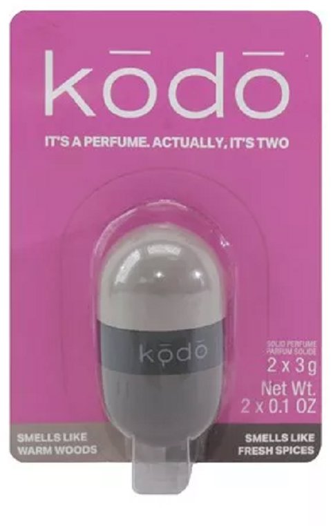 KÓDÓ Warm Woods & Fresh Spice 2× 3 g