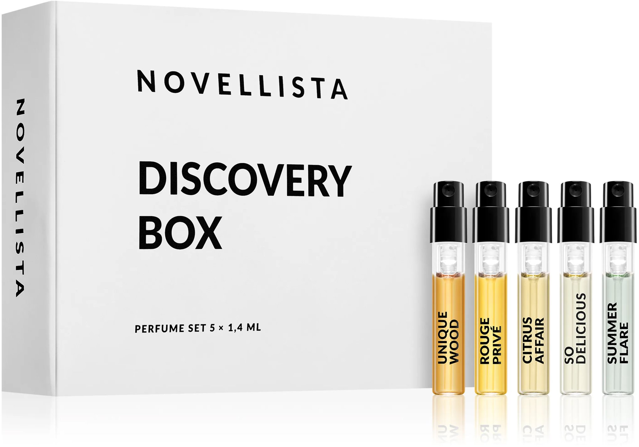NOVELLISTA White discovery sada 5× 1,4 ml bestsellers 2025