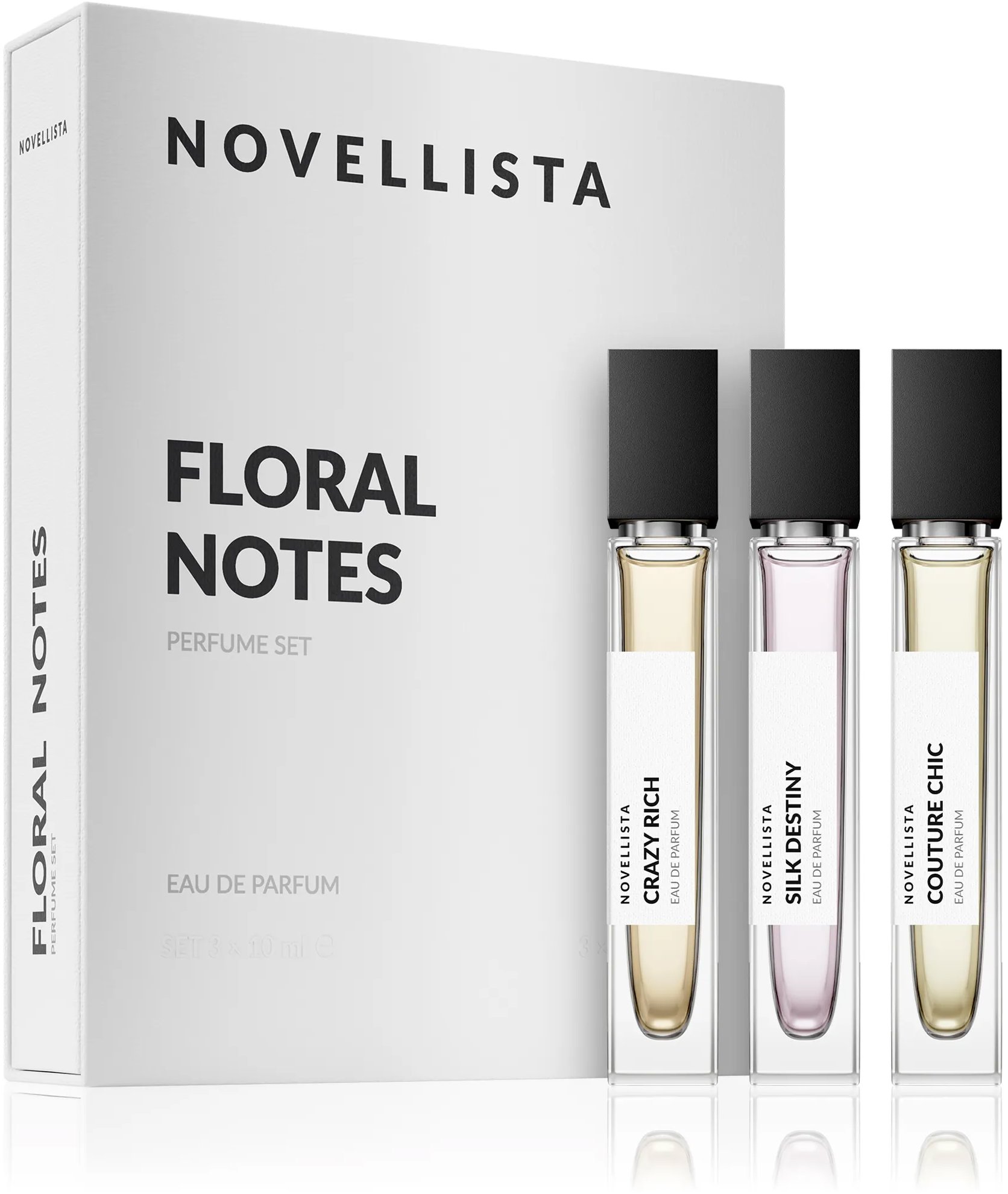 NOVELLISTA Floral Notes Sada Women EDP 3× 10 ml