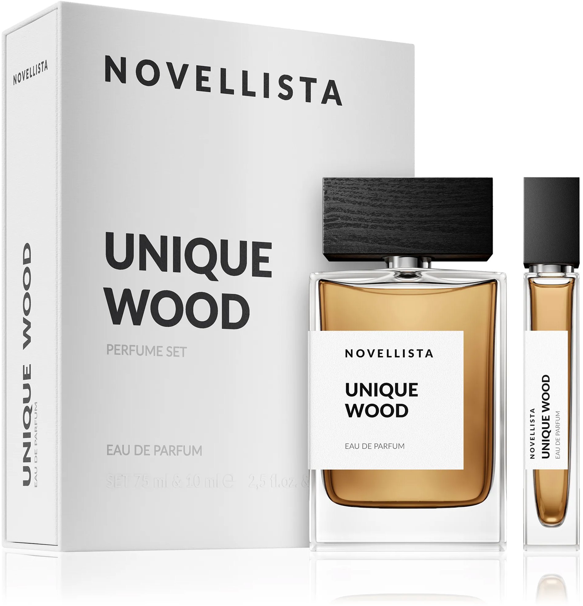 NOVELLISTA Unique Wood Sada 75 ml + 10 ml