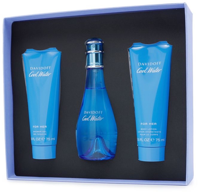 DAVIDOFF Cool Water For Her EdT Sada 250 ml