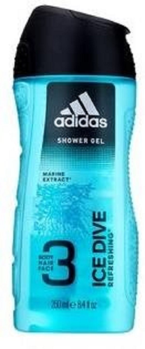 ADIDAS Ice Dive Shower Gel 3 in 1 250 ml