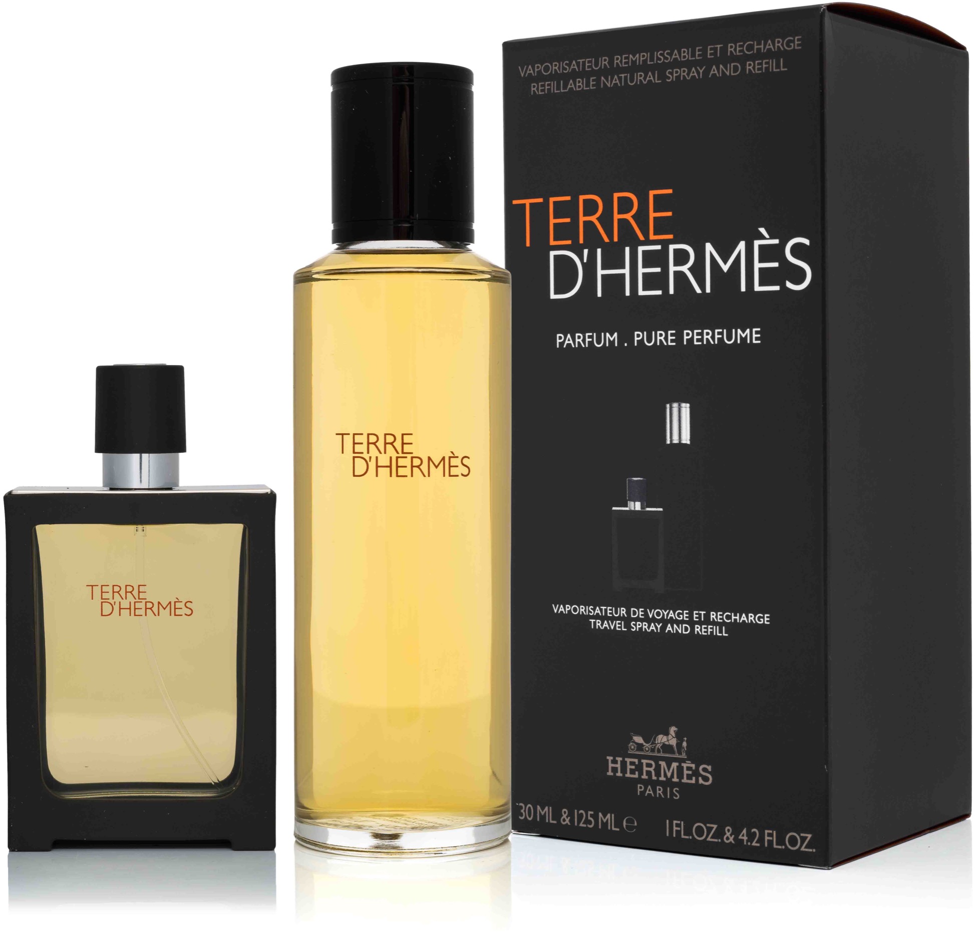 HERMÉS Terre D'Hermés Parfum Pure EdP Sada 155 ml