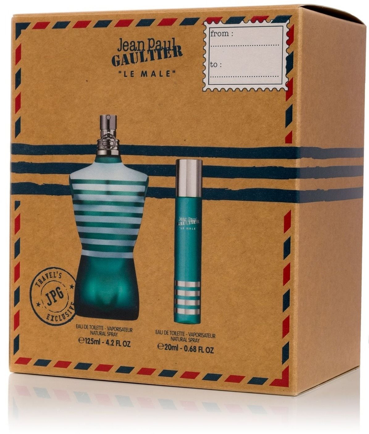 JEAN PAUL GAULTIER Le Male EdT – Súprava, 145 ml