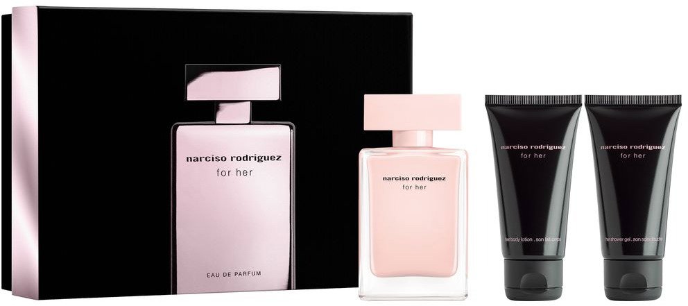 NARCISO RODRIGUEZ For Her Eau de Parfum EdP Sada 150 ml