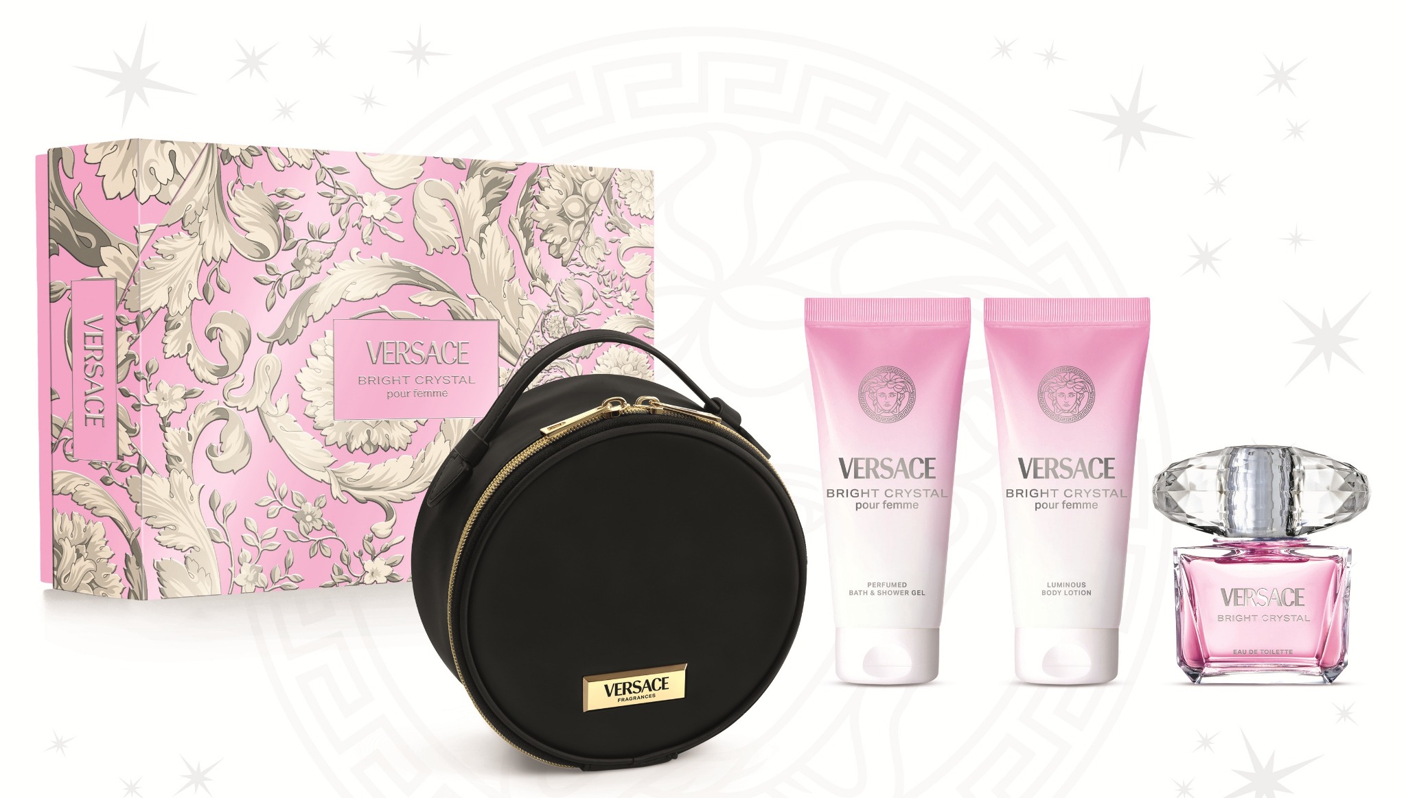 VERSACE Bright Crystal EdT Set 290 ml