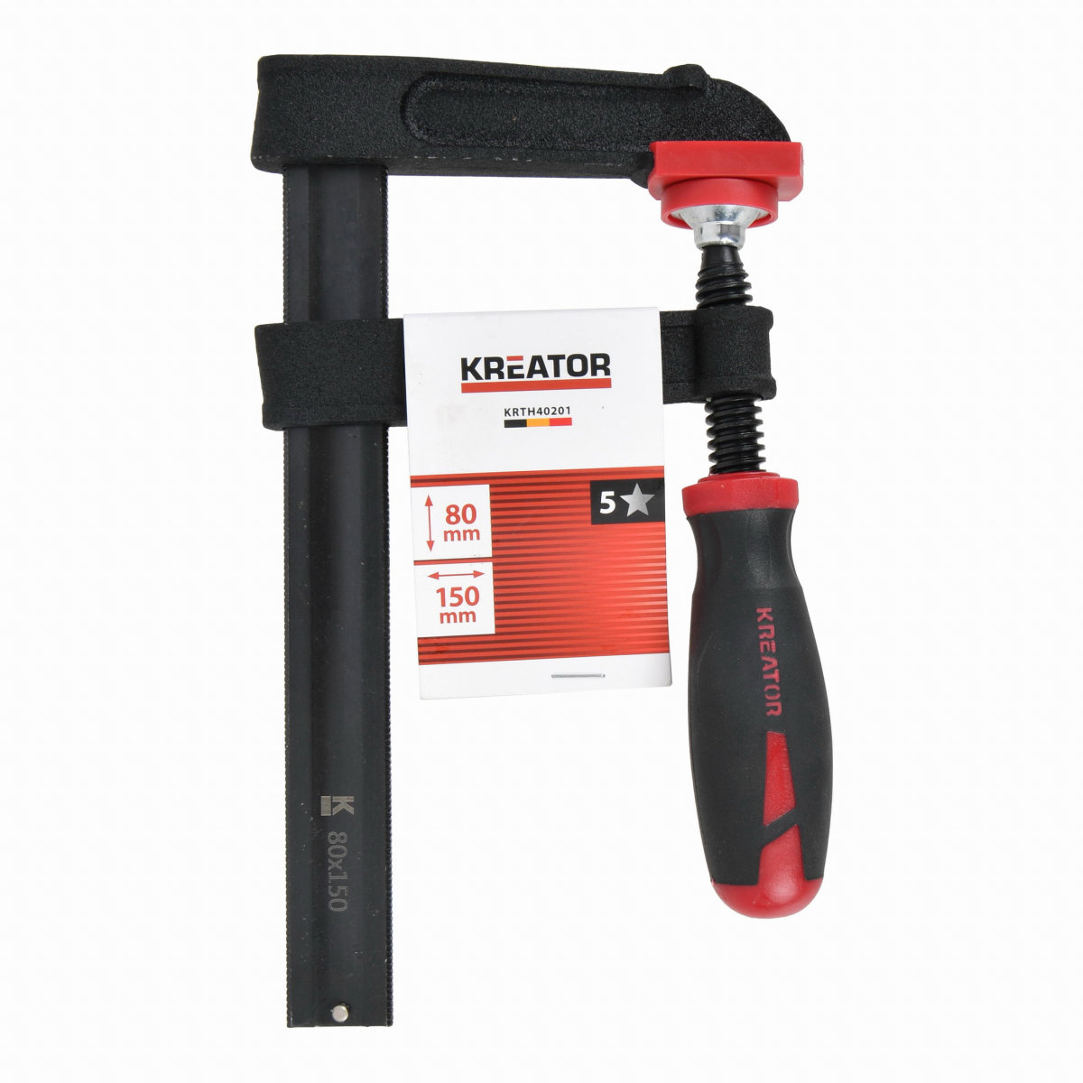 KREATOR Stolárska svorka 80 × 150 mm High Quality KRTH40201