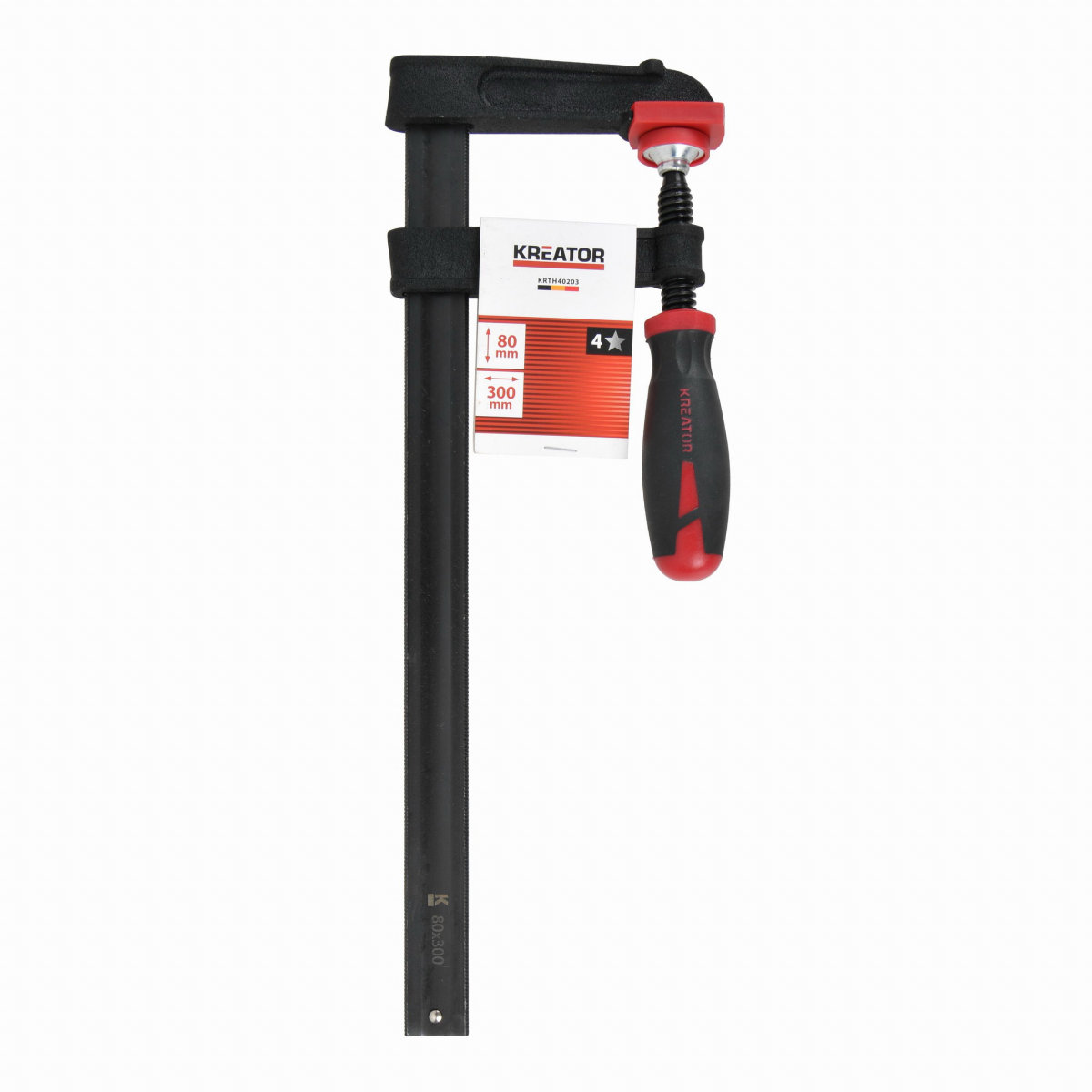 KREATOR Stolárska svorka 80 × 300 mm High Quality KRTH40203