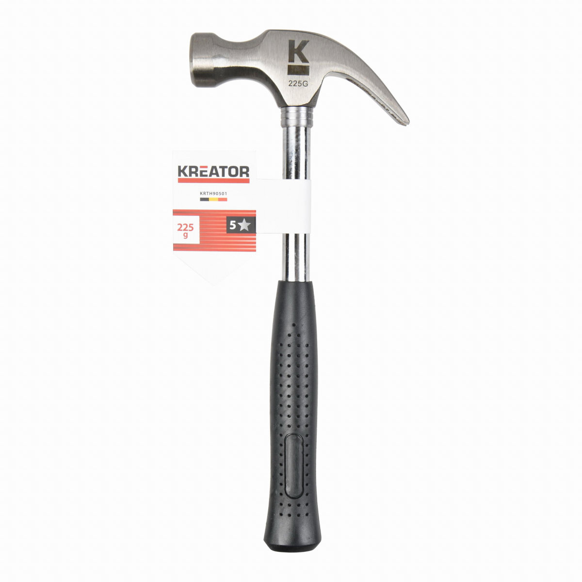 KREATOR Kladivo tesárske s oceľovou násadou 225 g KRTH90501