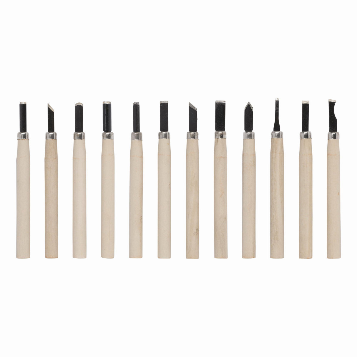 KREATOR Dláto mini na drevo sada 12 ks KRTH23602