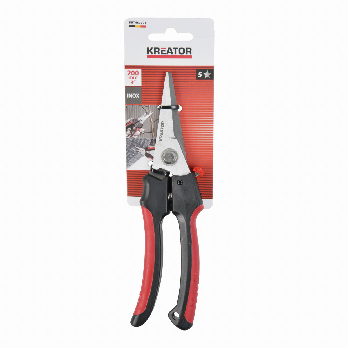 KREATOR Nožnicena väčšiu záťaž 200 mm Heavy duty KRTH63001