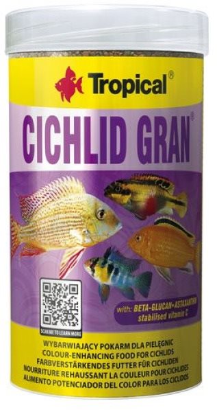 Tropical Cichlid granule 250 ml 138 g