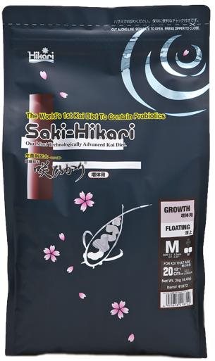 Saki-Hikari Growth Diet Floating M 2 kg