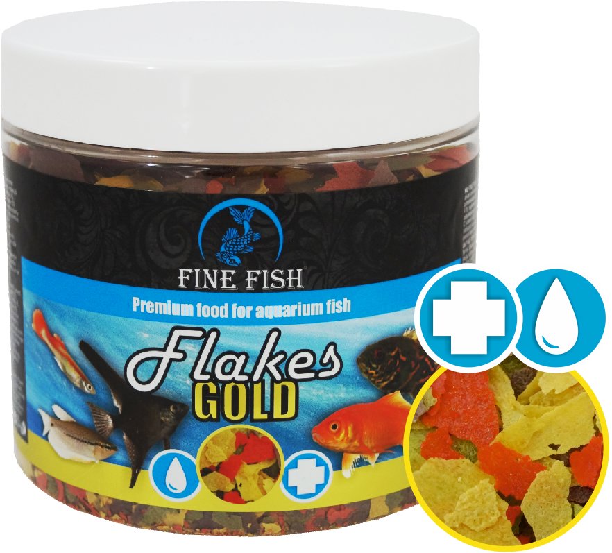 Fine Fish Flakes Gold Mix 500 ml/96 g – dóza