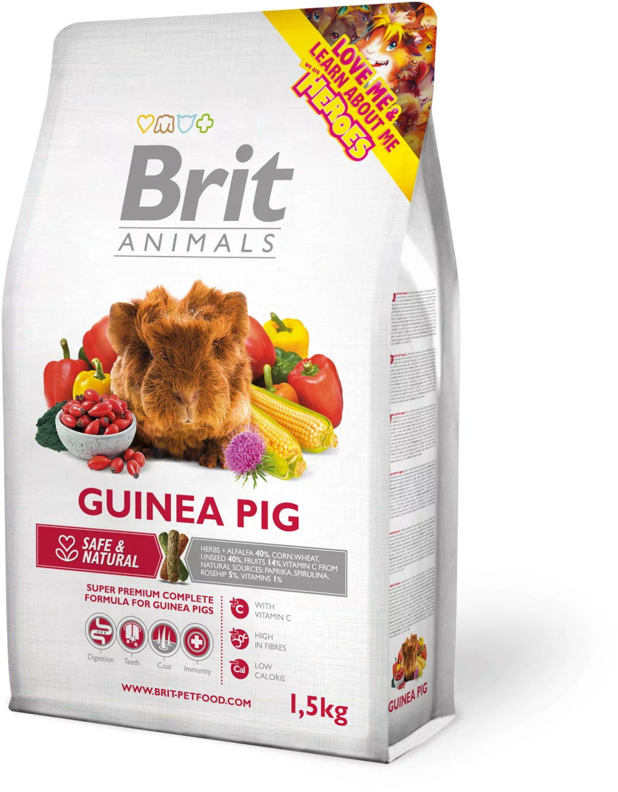 Brit Animals Guinea Pig Complete 1,5 kg