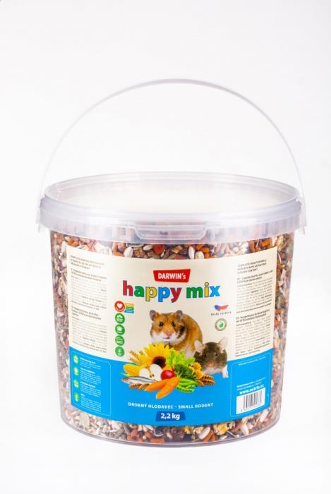 Darwin's Drobný hlodavec Happy mix 2,2 kg