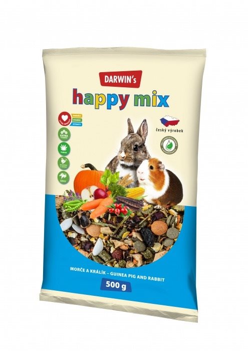 Darwin's Morča a králik Happy mix 500 g