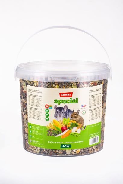 Darwin's Činčila a Degu Special 2,7 kg