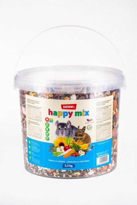 Darwin's - Činčila & Degu Happy mix, 2,2 kg