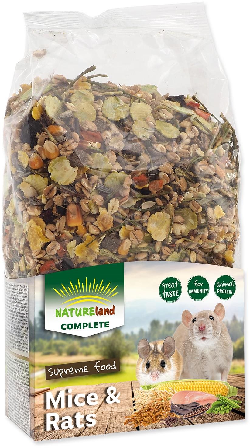 Nature Land Complete pre myši a potkany 700 g