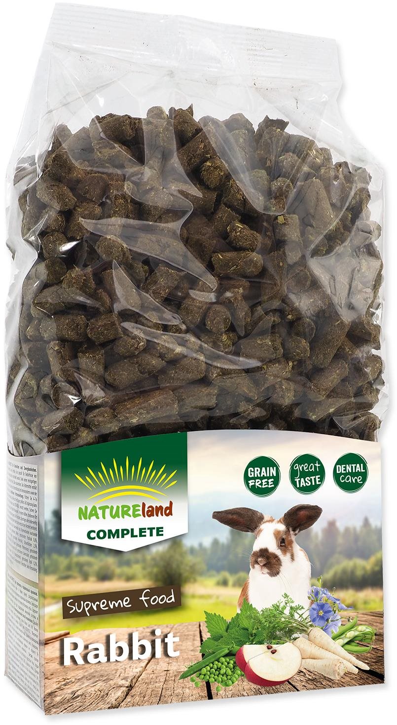 Nature Land Complete pre králiky a trpasličie králiky MONO 900 g