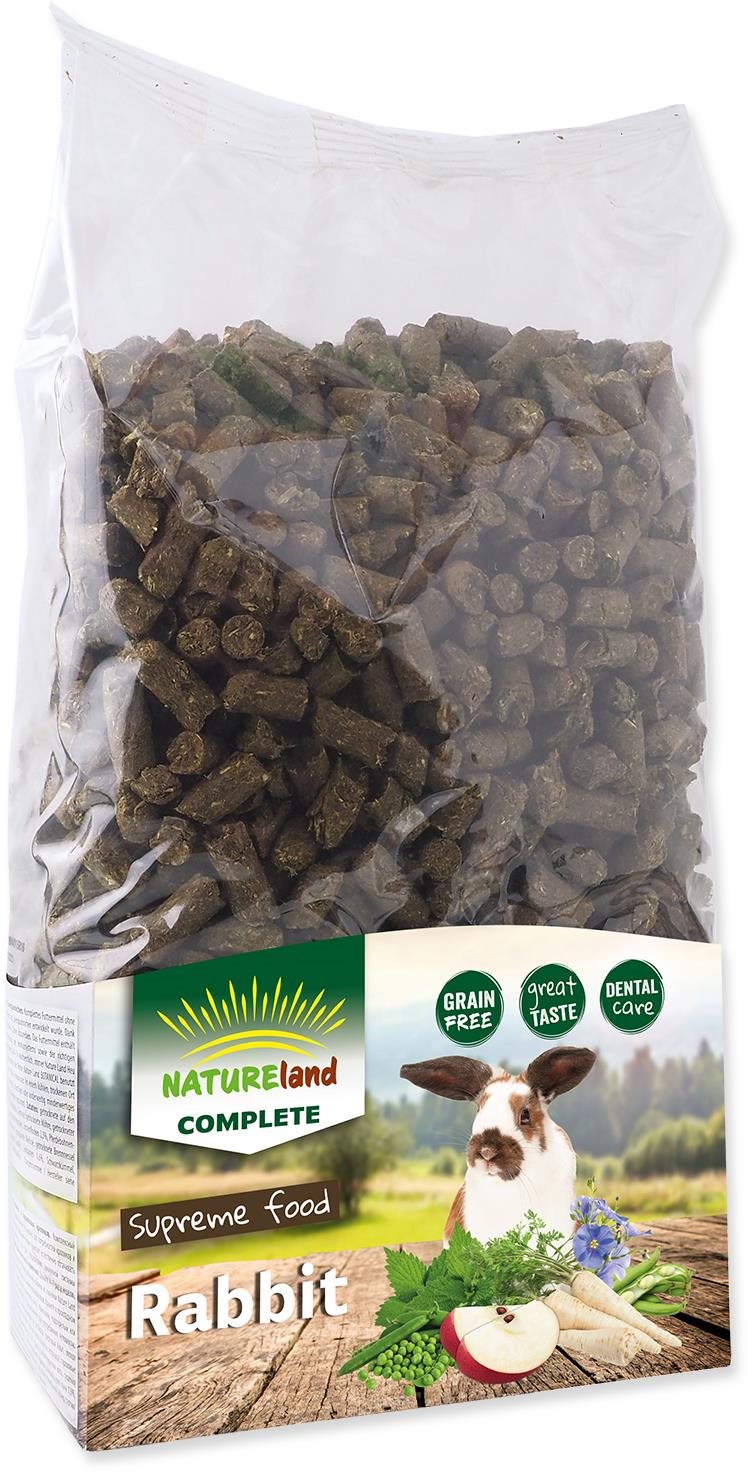 Nature Land Complete pre králiky a trpasličie králiky MONO 1,7 kg