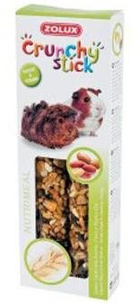 Zolux Pochúťka CRUNCHY STICK pre morčatá arašidy/ovos