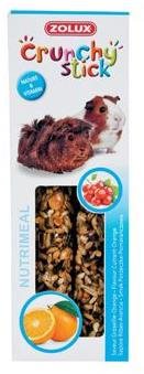 Zolux Pochúťka CRUNCHY STICK pre morčatá ríbezľa/pomaranč