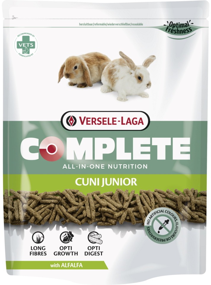 Versele Laga Cuni Junior Complete pre mladé trpasličie a doma chované králiky 500 g
