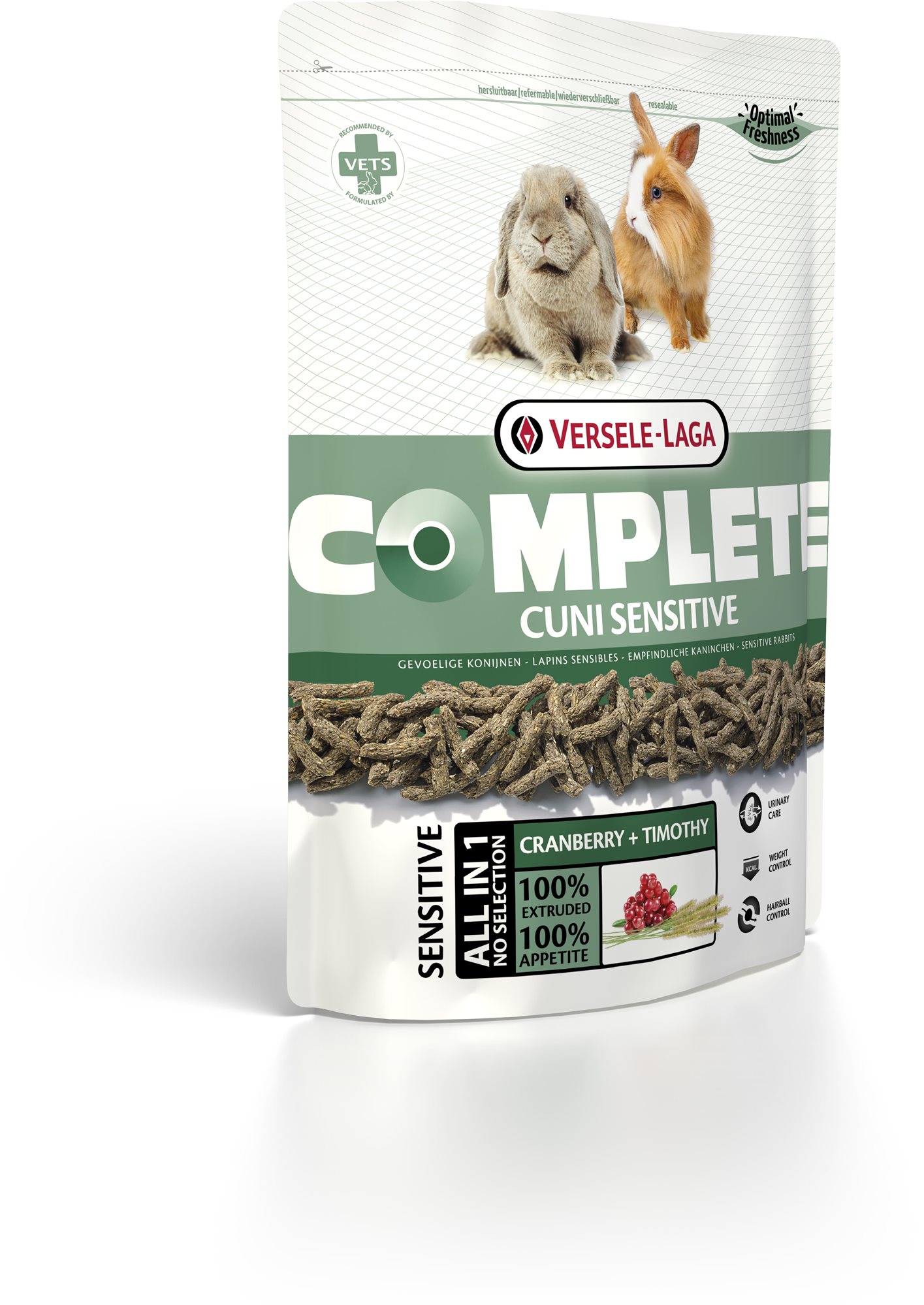 Versele Laga Cuni Sensitive Complete pre králiky s citlivým zažívaním 500 g