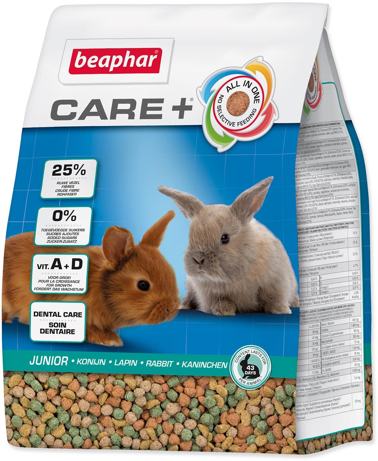 Beaphar CARE+ králik junior 1,5 kg